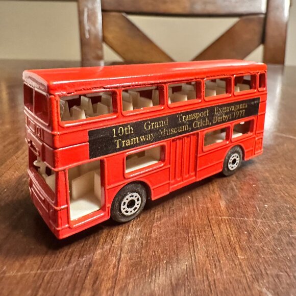 Vintage Matchbox 1972 Red Double Decker Bus "The Londoner" No. 17 Die-Cast - Picture 2 of 5